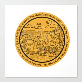 Gran Canyon Canvas Print
