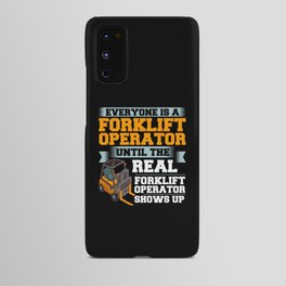 Forklift Operator Driver Lift Truck Training Android Case