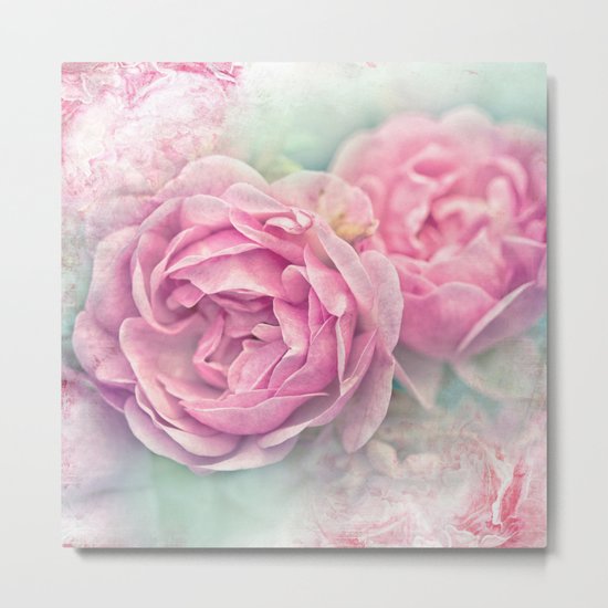 A PINK GARDEN DREAM Metal Print