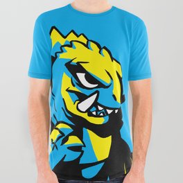 Invincible Turtle All Over Graphic Tee