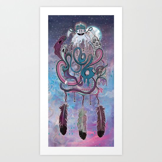 The Dream Catcher Art Print