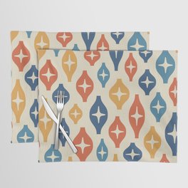 Floating Lanterns 644 Blue Yellow Orange and Beige Placemat