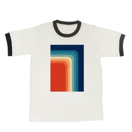 Retro 70s Color Palette III T Shirt | Curated, Vintage, Noise, Grunge, Minimal, 90S, Colour, Geometric, Trendy, Geometry 