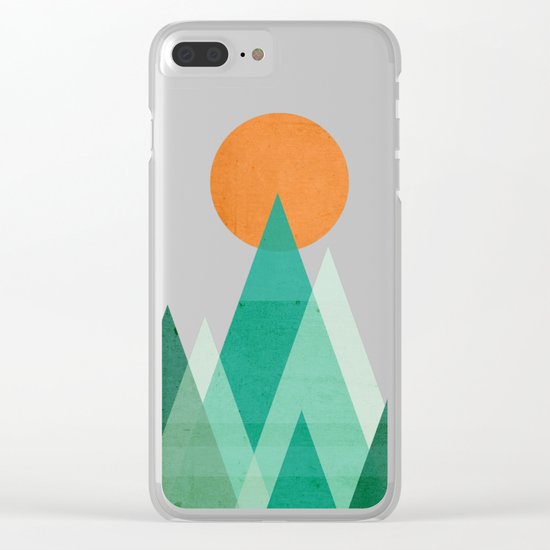 No mountains high enough Clear iPhone Case