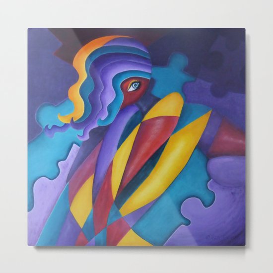 Bedazzled Metal Print