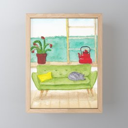Thuis (home) Framed Mini Art Print