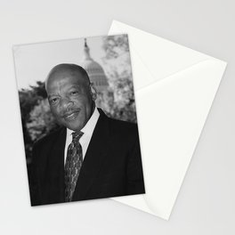 John Lewis Official Congressional Portrait - 2003 Stationery Card