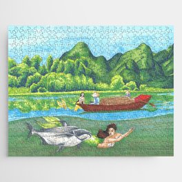 Mermaids in the Mekong Jigsaw Puzzle