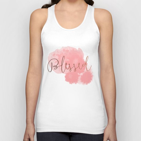 Blessed #society6 #decor #buyart Unisex Tank Top