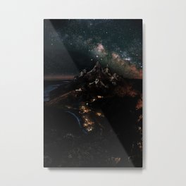 Velaris, City of Starlight, Night Court, A Court of Thorns and Roses Metal Print