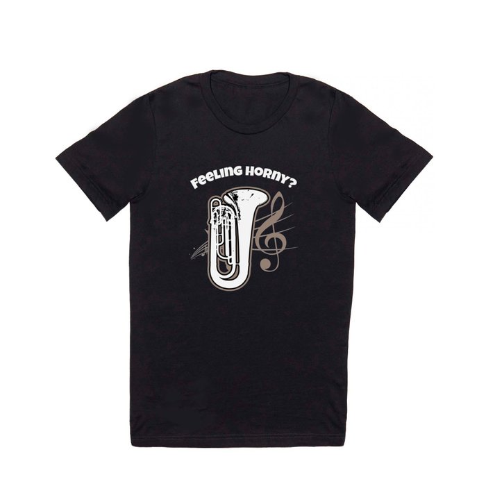 Funny Contrabass Bugle design Brass Horn Marching Band Teachers, Players  Musicians and Instrument T Shirt by Amazingly Good Designs