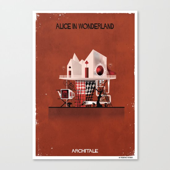 06_ARCHITALE_Alice in Wonderland Canvas Print