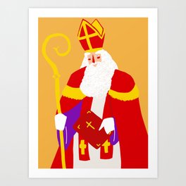 Sinterklaas Art Prints For Any Decor Style Society6
