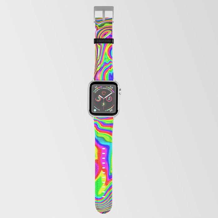 Funny liquid shapes Apple Watch Band