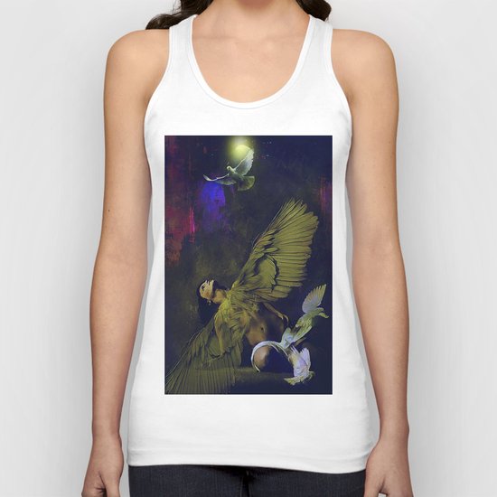 The revelation of the angel Unisex Tank Top
