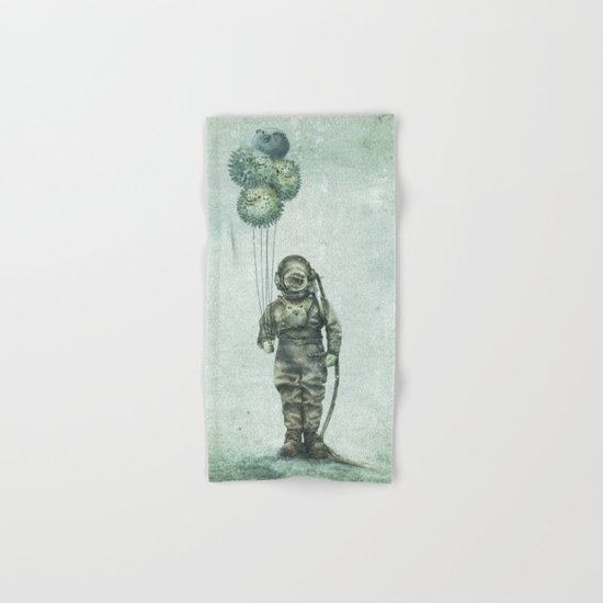 Balloon Fish Hand & Bath Towel