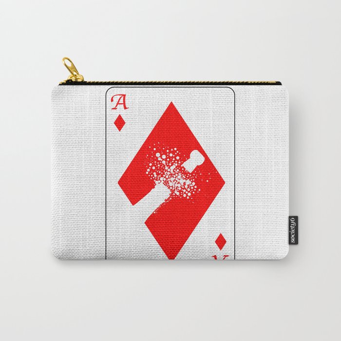 Ace of Diamonds Carry-All Pouch