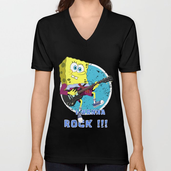 i wanna rock !!! V Neck T Shirt