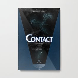 Contact Metal Print