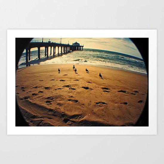Pier Art Print
