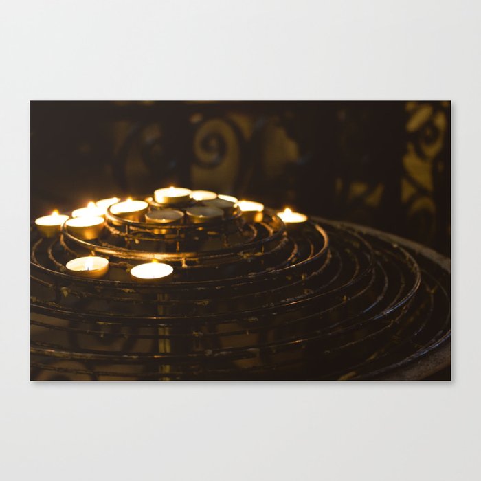 praying for a lost soul Canvas Print