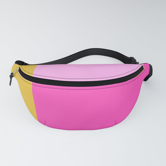 Geometric Bauhaus Style Color Block in Bright Colors Fanny Pack