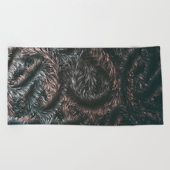 Augmented Furball Beach Towel