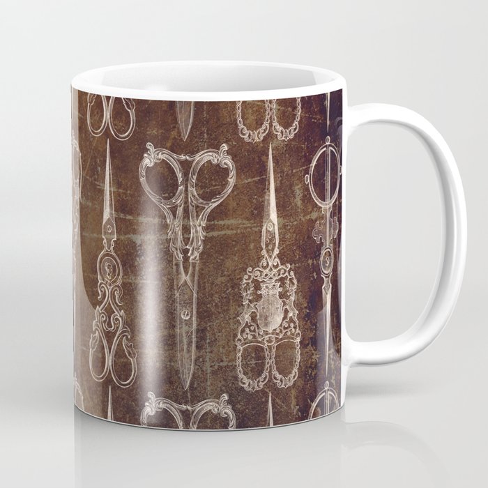 Steampunk Scissors Coffee Mug