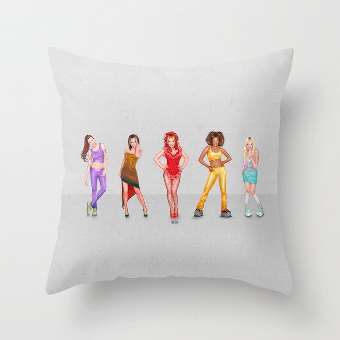 Best Female Group Ever Throw Pillow