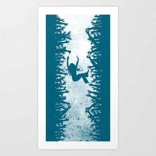 Labyrinth: Helping Hands Art Print