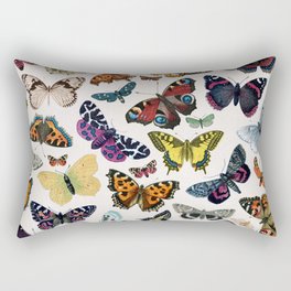 butterfly pattern Rectangular Pillow