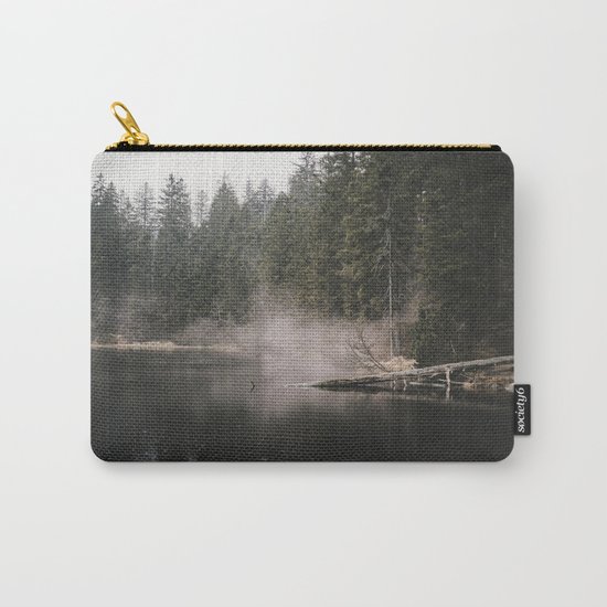 In the Fog - Landscape Photography Carry-All Pouch