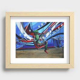 Lonely Robot 10 Recessed Framed Print