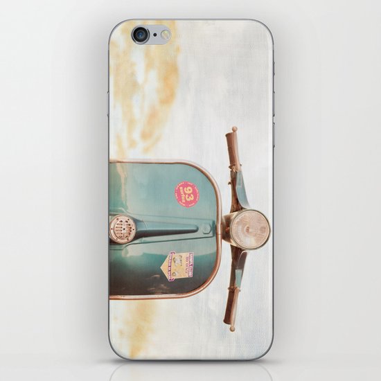 The Blue Vespa iPhone & iPod Skin