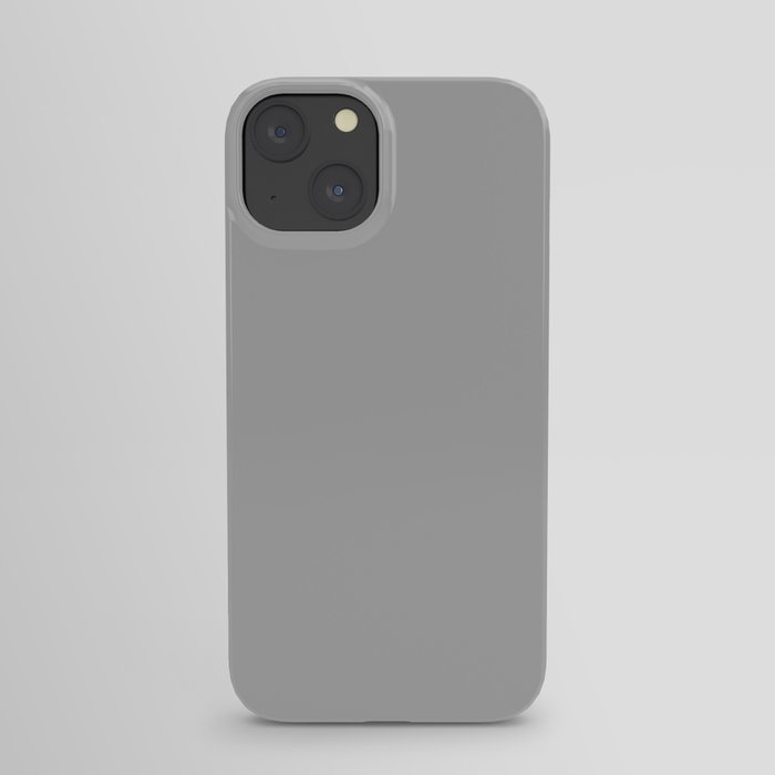 Monochrome grey 170-170-170 iPhone Case