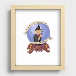 The Wand Chooses the Whiz Palace Recessed Framed Print