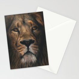 Fierce Lion Stationery Card