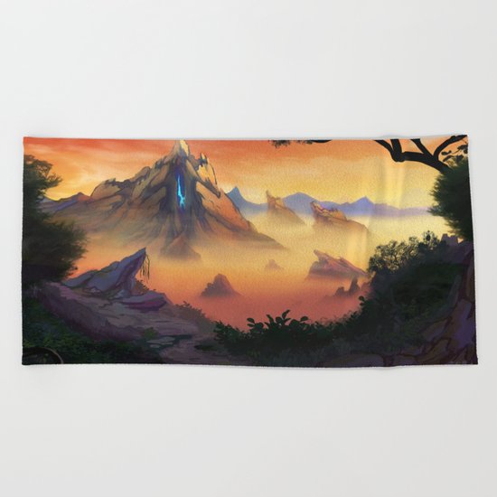 Mountain Spirit Beach Towel