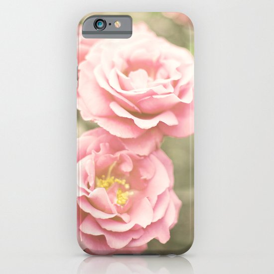 Haze Roses (Retro and Vintage Flower Photography) iPhone & iPod Case