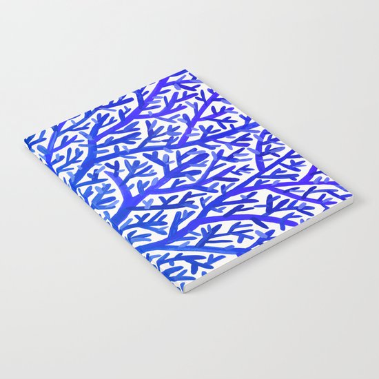 Fan Coral – Blue Ombré Notebook