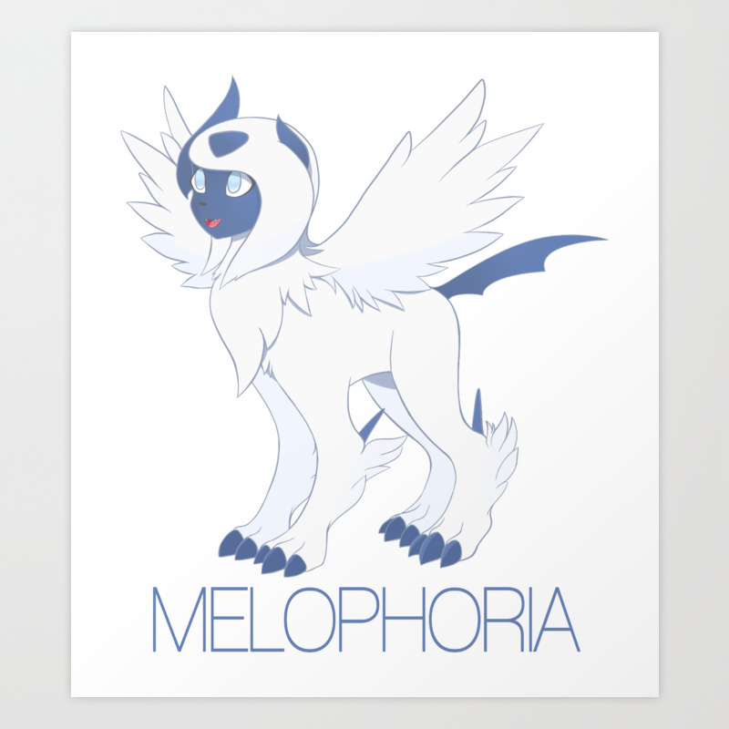 Mega Absol Melo Art Print By Melophoria Society6