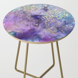 Watercolor Magic Side Table