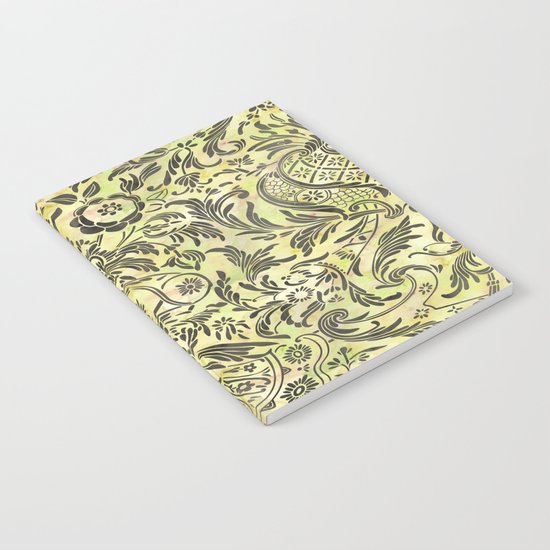 Damask Pattern 03 Notebook