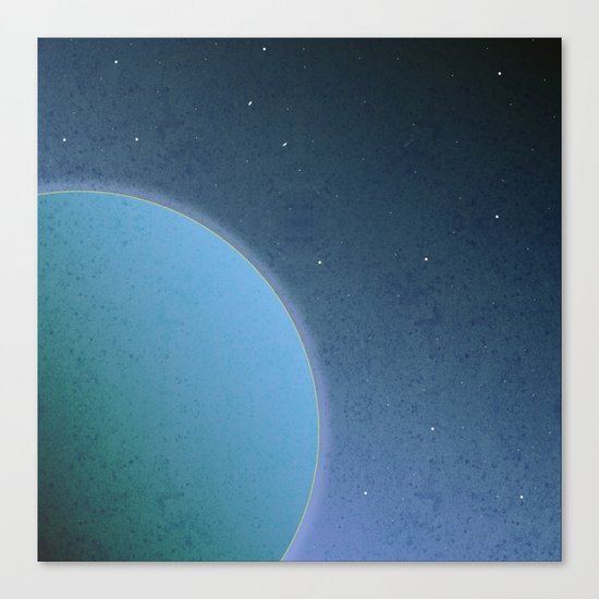 Out There Canvas Print