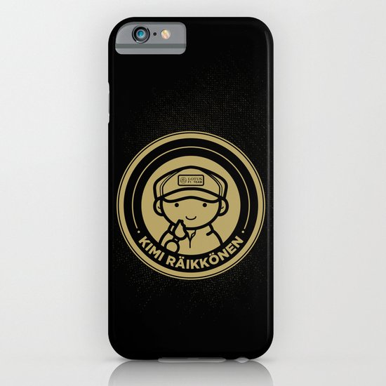 Chibi Kimi Raikkonen - Lotus F1 Team iPhone & iPod Case