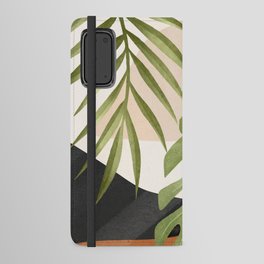 Abstract Art Tropical Leaves 21 Android Wallet Case