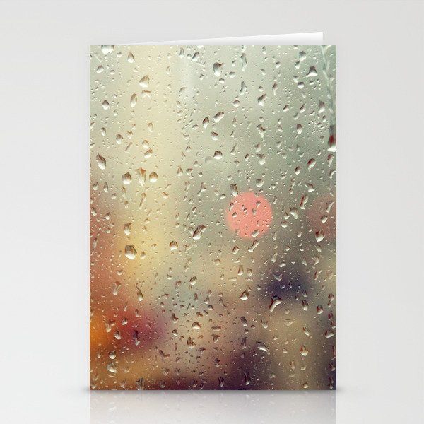 Rainy Day Window Stationery Cards