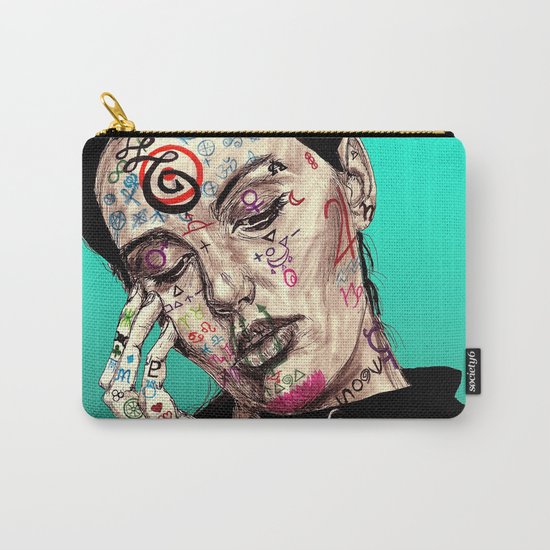 Bruna Signs and Sigils Carry-All Pouch