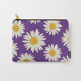 WILD FLOWERS Daisy Carry-All Pouch