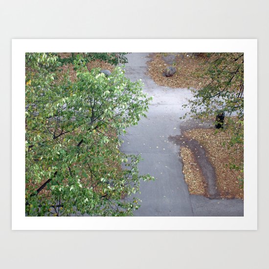 Stockholm Autumn Art Print